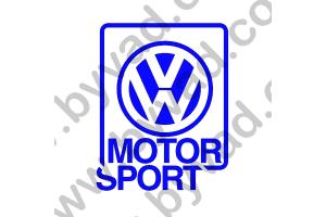 3 Stickers VOLKSWAGEN Motorsport pour rétroviseur