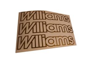 Kit 3 stickers Renault Williams