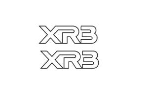 Stickers xr3 x 2