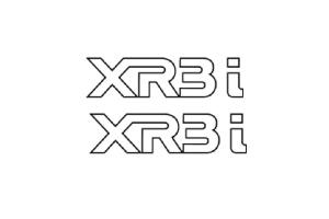 Stickers xr3i x 2