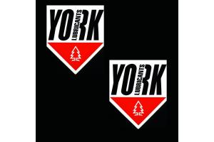 2 Stickers York Lubricants