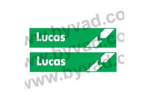 2 Stickers Lucas
