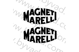 Deux autocollants magnetti marelli