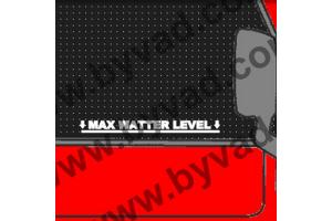 Sticker MAX WATTER LEVEL