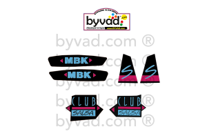Kit autocollants pour MBK MOTOBECANE 51 CLUB SALSA