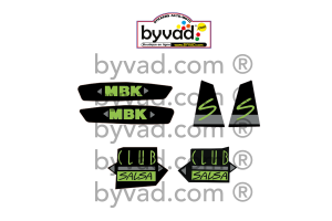 Kit autocollants pour MBK MOTOBECANE 51 CLUB SALSA