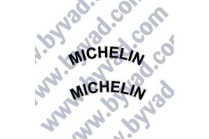 Autocollant MICHELIN AILES AVANT ALPINE x 2 