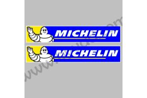2 Stickers michelin type WRC
