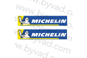 2 Stickers michelin WRC