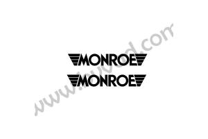 2 Stickers Monroe