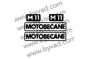 Kit autocollants MOTOBECANE M11