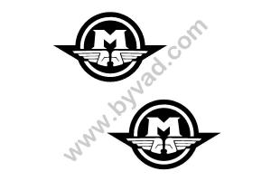 2 Stickers Motobecane