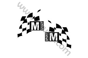 Stickers M-SPORT x2