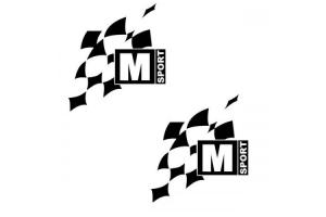 Stickers M-SPORT x2