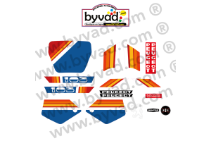 Kit autocollants Peugeot 103 RACING PHASE 2