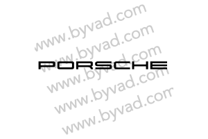 Sticker Porsche 50 cm