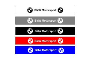 Bandeau pare soleil BMW Motorsport