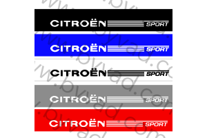 Bandeau pare soleil Citroen Sport