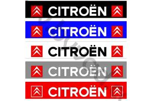 Stickers autocollant pare soleil Citroen WRC