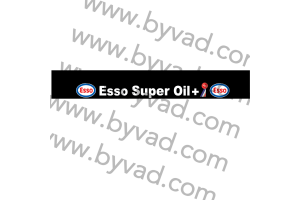 Bandeau Pare Soleil ESSO SUPER OIL PLUS