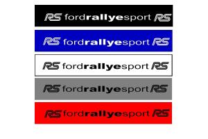 Bandeau pare soleil Ford Rallye Sport RS