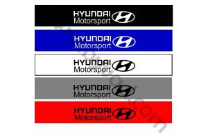 Bandeau pare soleil Hyundai Motorsport