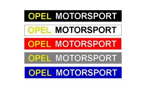 Bandeau pare soleil Opel Motorsport