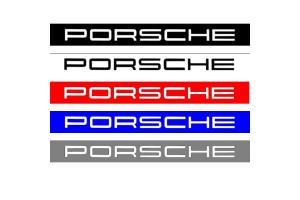 Bandeau pare soleil PORSCHE