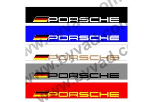 Bandeau pare soleil PORSCHE ALLEMAGNE