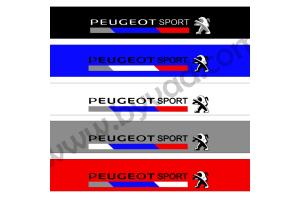 Stickers Bande Pare-soleil Peugeot Sport