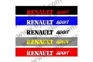 Bandeau pare soleil Renault Sport 