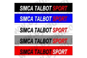 Bandeau pare soleil SIMCA TALBOT SPORT