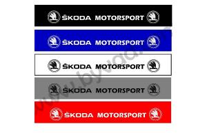 Bandeau pare soleil Skoda Motorsport