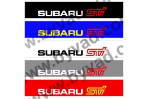 Bandeau pare soleil Subaru STI