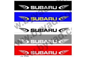 Bandeau pare soleil Subaru World Rally Team