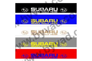 Bandeau pare soleil Subaru World Rally Team