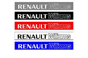 Bandeau pare soleil Renault Williams
