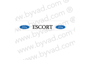 Bandeau pare soleil Ford Escort