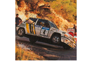 Kit déco R5 GT Jean Ragnotti VAR 88