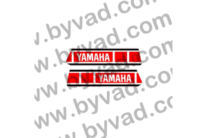 Stickers de réservoir Yamaha YZ 1979