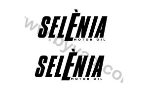 2 Stickers SELENIAL OIL