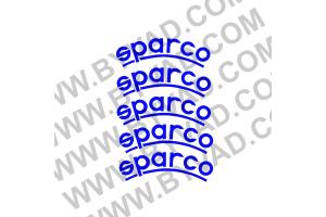 Kit 5 stickers de jante SPARCO