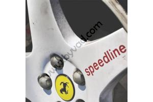 Kit 5 stickers de jante Speedline