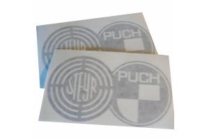 2 Stickers Steyr Puch