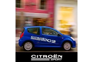 Stickers latéraux CITROEN SPORT C2