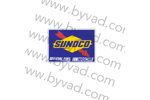 Autocollant SUNOCO Nascar