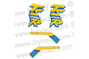 Kit stickers Suzuki 200 TSR 1991