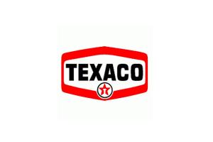 Deux autocollants Texaco
