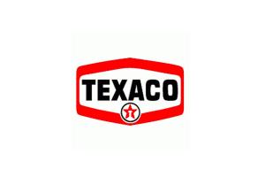 Deux autocollants Texaco