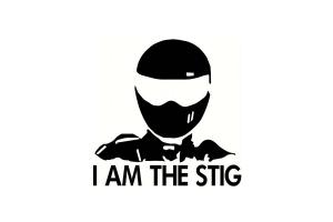 Sticker I'm the stig